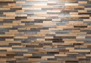Holz zum aufkleben an der Wand