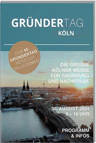 Lesenswert, die Broschüre zu 40 Jahren Gründertag Köln 