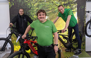 Das Team der e-motion e-Bike Welt Reutlingen
