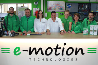 Das Team der e-motion e-Bike Welt Lübeck