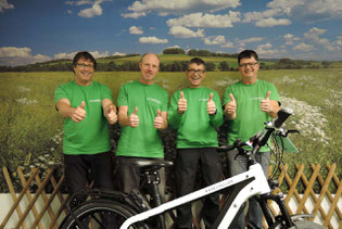 Das Team der e-motion e-Bike Welt Göppingen
