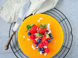 Pfirsich-Joghurt-Cake
