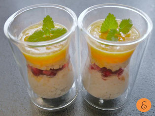 Kokos-Couscous / Physalismus