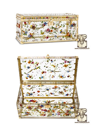 MALLE FLOWER TRUNK 1 - M15232 300 000 euros Louis Vuitton tarif prix 