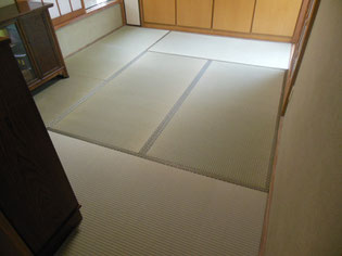 熊本県産天然いぐさたたみ 忙しくても畳替え