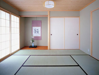 床の間　”TOKONOMA"　”TATAMI"　Japanese style room