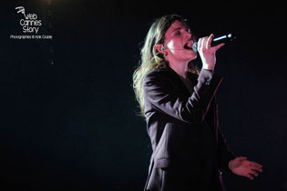 Christine & The Queens, en concert privé Radio Scoop - Casino le Lyon Vert - 7 avril 2015 - Charbonnières les Bains - Photo © Anik COUBLE