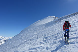 Skitour, Skihochtour, Turtmanntal, Brunegghorn, Turtmannhütte