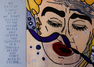 Maria Cornelia Schneider-Marfels: We rose aup slowly... nach Roy Lichtenstein