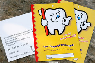 Postkarten als Recall-Medium