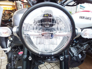 XSR155LEDヘッドライト
