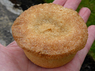 Rhubarb and ginger tart