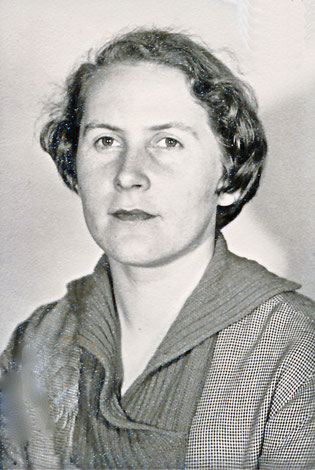 Die Schwester: Dr. Magdalene Padberg (Foto: um 1950)
