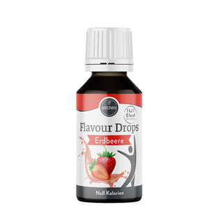 borchers Flavour Drops Erdbeere 30 ml in Dosierflasche