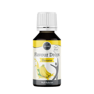 borchers Flavour Drops Banane 30 ml in Dosierflasche