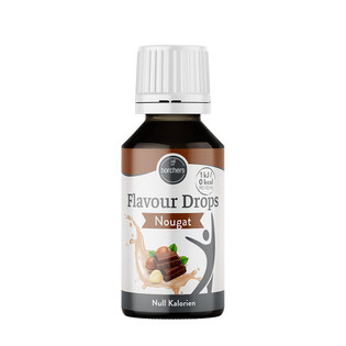 borchers Flavour Drops Nougat 30 ml in Dosierflasche