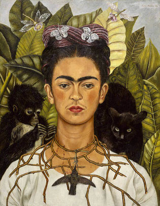 dictée mes parents mes grands-parents et moi Frida Khalo autoportrait