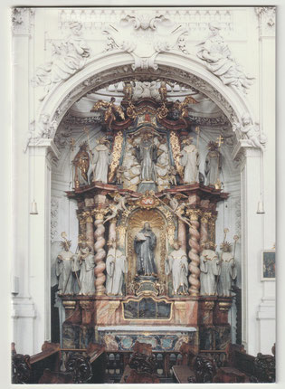 Cover der Broschüre "Der Benediktus-Altar in der Basilika von Waldsassen" von Gabriel Lobendanz.