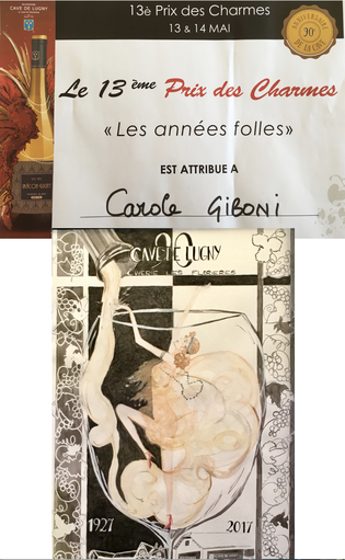 Carole Giboni aquarelle 1 er Prix LUGNY