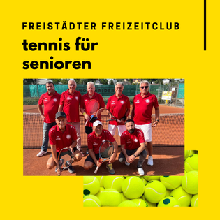 Tennis Angebote für Seniorinnen und Senioren in Freistadt
