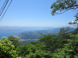 琵琶湖の南湖が綺麗だ