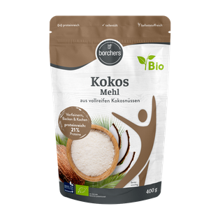 borchers Kokosmehl bio 400 g im Standbeutel