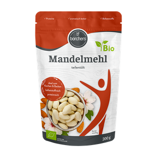 borchers Mandelmehl bio 200 g im Standbeutel