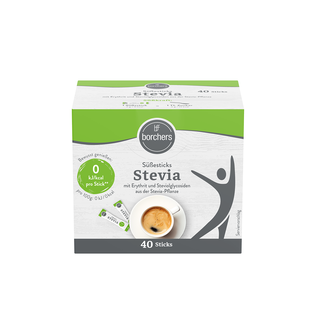Stevia Süßesticks 40 Stück einfache Dosierung