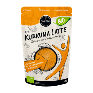 borchers Kurkuma Latte bio Standbeutel