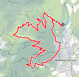 Mößstein, Mössn, Weißenbach, Liezen, Weißenbacher Wände, Steiermark, Ennstal, Wandern, Hirschenhacklweg-Runde, Schurlrunde