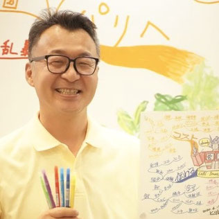 写真 「実は曲線である水平線」