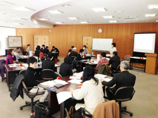 写真 「群馬県太田職業能力開発推進協議会からご指名を受けた塚原美樹講師のマインドマップ講座」