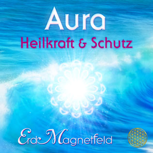 Das Titelbild des Albums Ayurveda Herz Meditation von Sayama Music Richard Hiebinger. Es zeigt einen rosa Buddha vor einer wunderschönen violetten Blüte und die Blume des Lebens