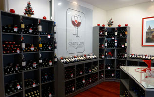 Vins des producteurs à la Maison des vins de l'AOC Castillon-Côtes de Bordeaux