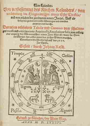 Titelseite der Schrift von JohannRasch