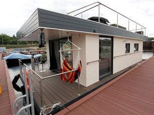Hausboot kaufen mit Liegeplatz und vermieten