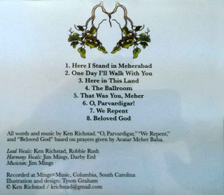 CD : Back cover