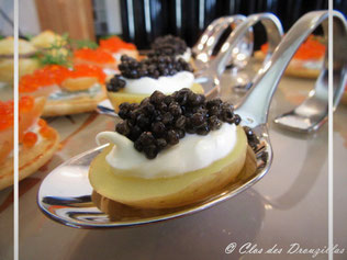 Caviar en robe des champs