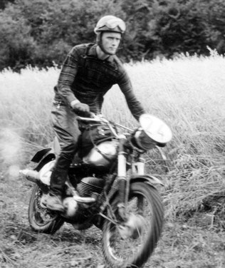 Motorcross in Derdingen in den 1960er Jahren