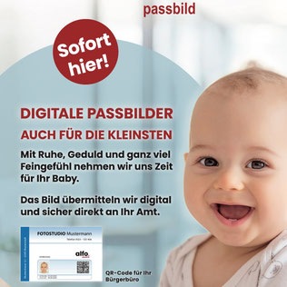 Passfoto Baby Stuttgart – digitale Passbilder für Kinder biometrisch & gesetzeskonform