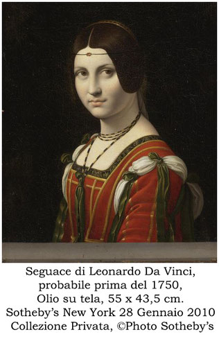 T.Follesa_Il fascino del doppio: la Belle Ferronière_Leonardo Da Vinci_Louvre_Coniugi Hahn_Private Collection