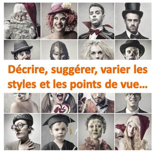 Ecrire un portrait atelier d'écriture Yvelines