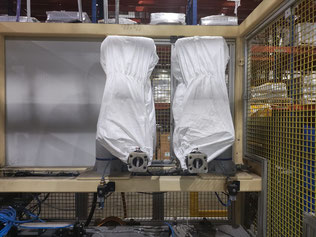 Tyvek Robot Cover , Tyvek cover, cobertores para robots , fundas de robot 