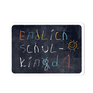 Einladungskarte Einschulung "Eule" schulking