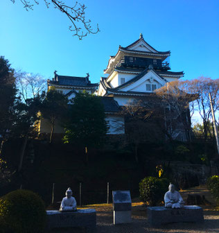岡崎城風景