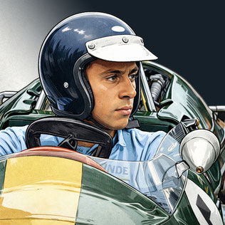 Jim Clark by Muneta & Cerracín