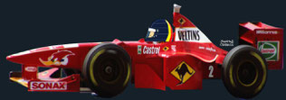Heinz-Harald Frentzen by Muneta & Cerracín - Winfield Williams con su Williams FW20 - Mecachrome