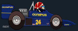Eddie Cheever by Muneta & Cerracín