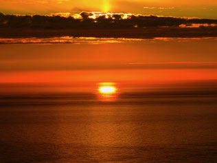 Sonnenuntergang am Nordkap