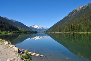 Bergsee in den Coast Mountains Kanada